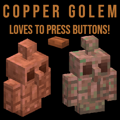 Copper Golem for Fabric