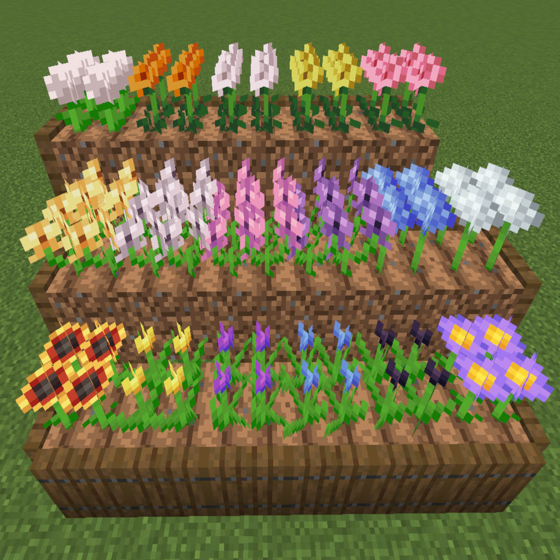 Flower Seeds 2 Fabulous Flowers - Minecraft Mod