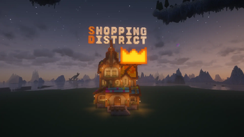 CozyCraft Shopping District schematic
