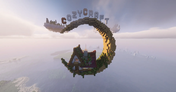 CozyCraft Spawn schematic