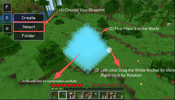 Select Blueprint and Build