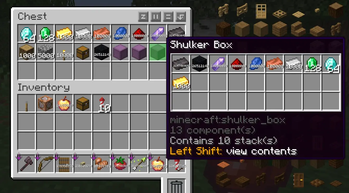 Chest & Shulker Box Storage Stacks