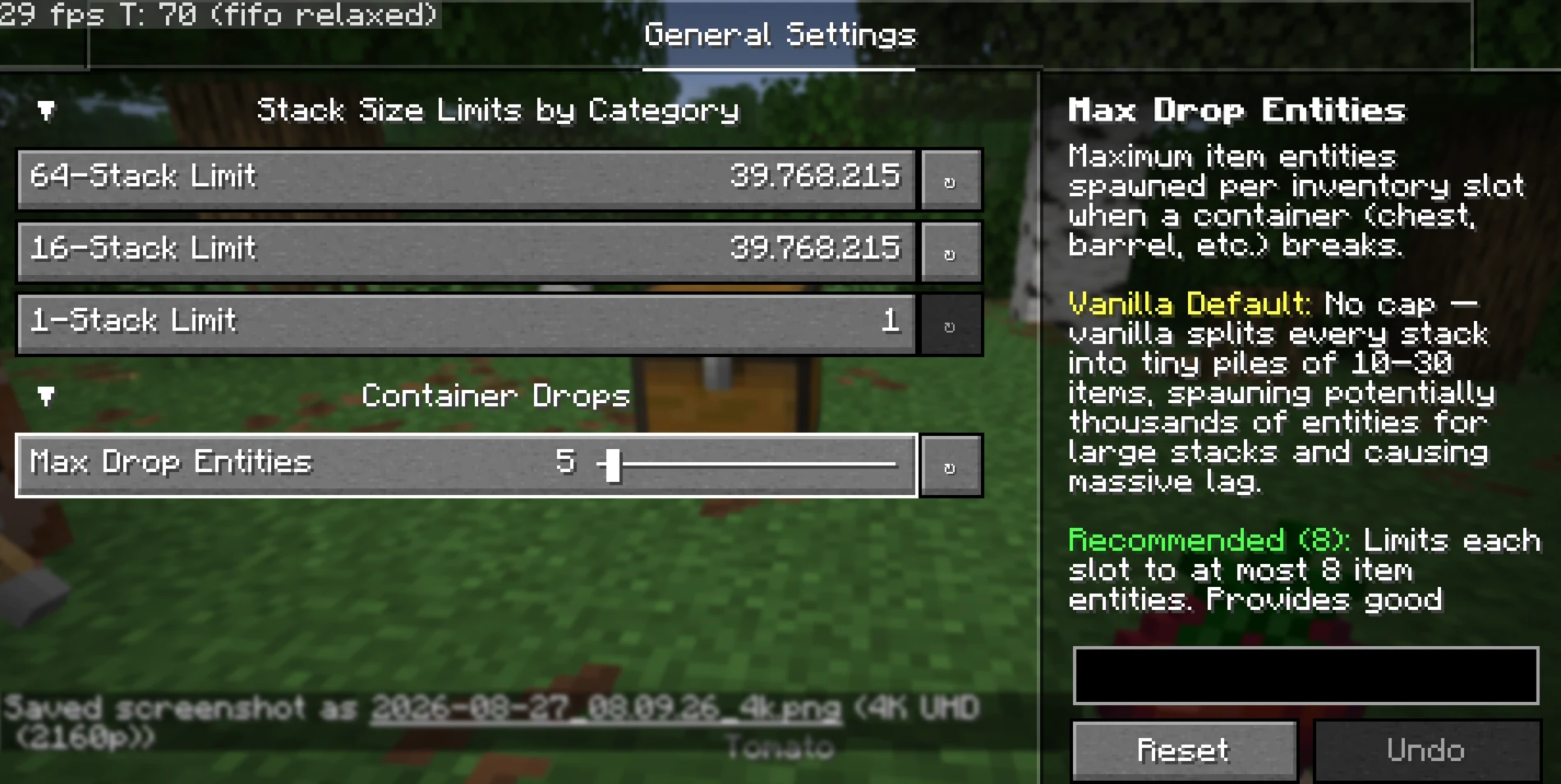 YetAnotherConfigLib YACL GUI Screen