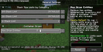 YetAnotherConfigLib (YACL) GUI Screen