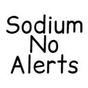 Sodium No Alerts