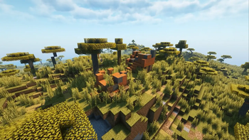 Lush Village ruins