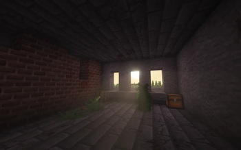 The room after the massacre
