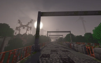 Highway in the swamp