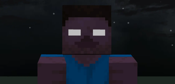 Herobrine is the leader zombie.