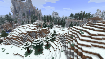 Treevamped Snowy Plains