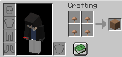 Brown Mushrooms to Brown Mushroom Block