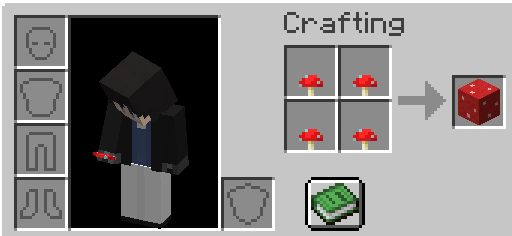 Red Mushrooms to Red Mushroom Block