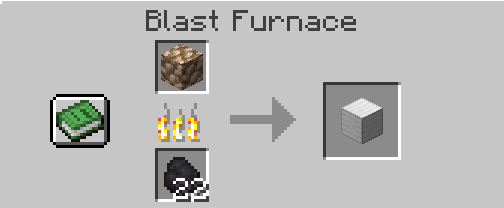 Blasting Raw Iron Blocks