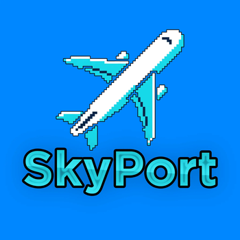 SkyPort Logo & Brand Banner