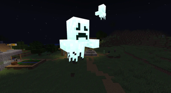 Ghosts in a village