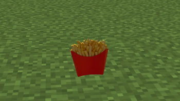 Substitute baked potatoes for French fries