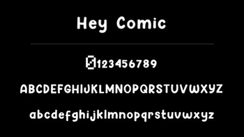Hey Comic Font