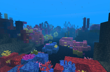 Deep coral reef
