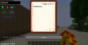 Vanilla Notebook