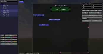 Create the screens you want!