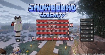 Game menu
