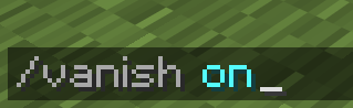 Vanish command