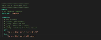 Provider Configuration