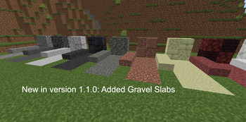Gravel blocks to match vanilla stones
