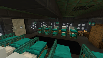Barracks Bunk Room