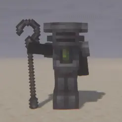 Player with Reaper's Staff and Remnant Armor (from Sons Of Sins)