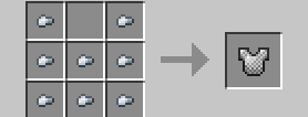 Chainmail chestplate recipe