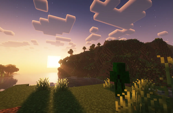 A glorious sunrise.