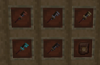 Display of Items Added