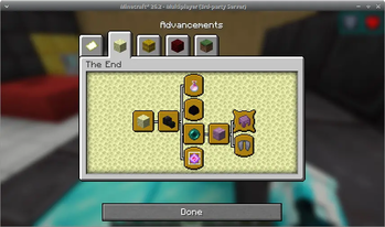Advancements being saved-2