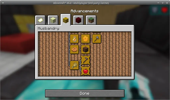 Advancements being saved-3