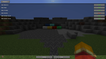 Config Screen