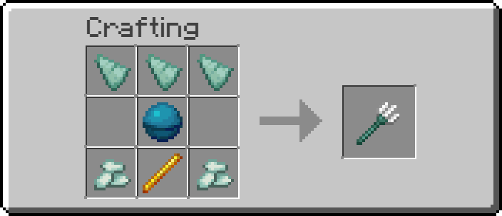 Trident Crafting Recipe