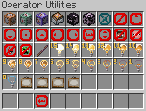 Operator Utilities Creative Tab