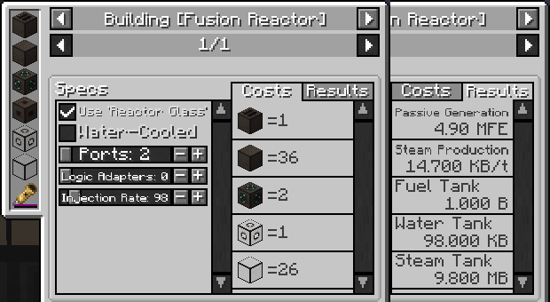 Fusion Reactor - Water Cooled