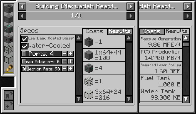 Naquadah Reactor - Water Cooled