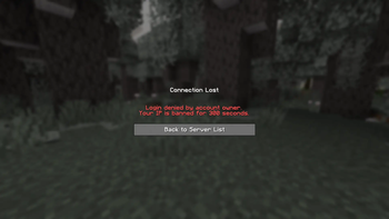 Denial ban