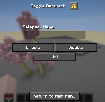 Datapacks Menu — screenshot 6