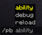 Commands