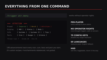 One command
