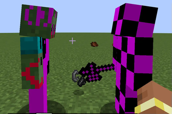 Two Glitched Enemys