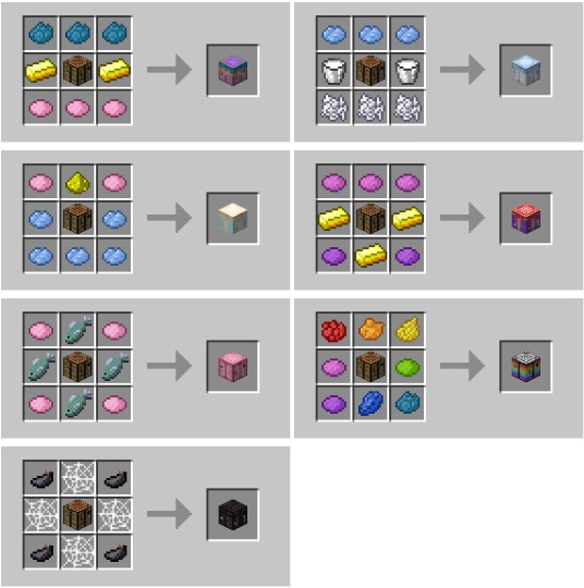 Unique Crafting Table Recipes