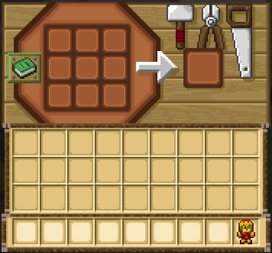 THIS IS A CRAFTING TABLE!