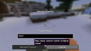 Rename a Playlist