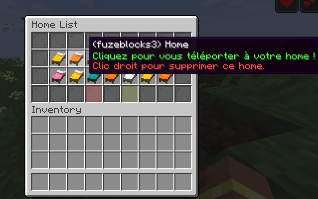 Home gui to manage homes