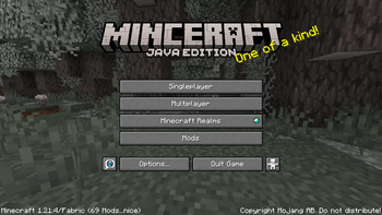 The title in game